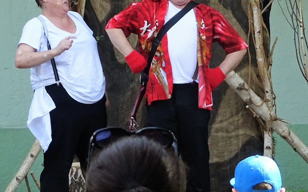 Kindertheater des Capitol Mannheim mit „Grüffelo“ im Park